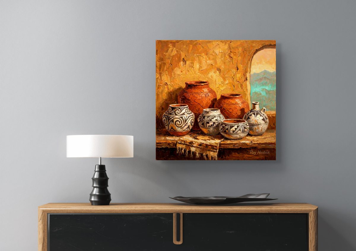 Santa Fe Marketplace MINI_Sun-Drenched Entry 12’X12″-CANVAS PRINT- Product Image: MINI_Sun-Drenched Entry 12’X12″-CANVAS PRINT-