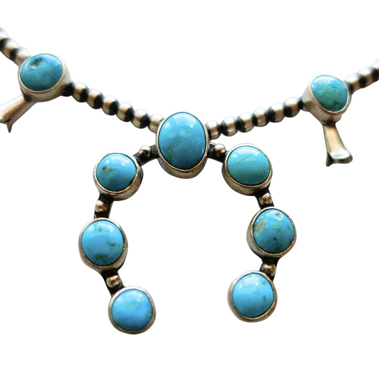 Santa Fe Marketplace Squash Blossom Necklace & Earrings by Jason Livingston Product Image: Squash Blossom Necklace & Earrings by Jason Livingston