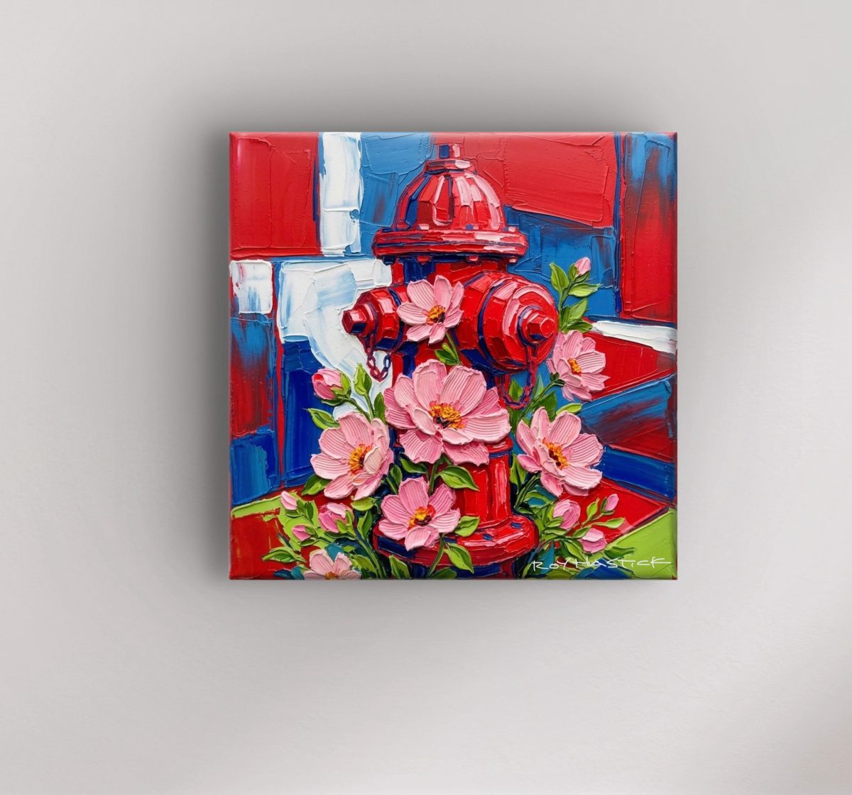 Santa Fe Marketplace MINI_Madrid Fire-Hydrant 12’X12″-Digital CANVAS PRINT- Product Image: MINI_Madrid Fire-Hydrant 12’X12″-Digital CANVAS PRINT-