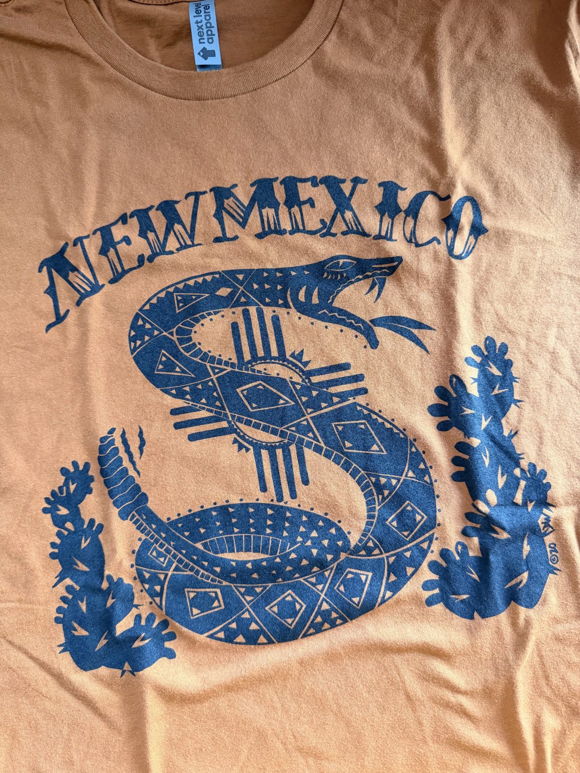 Santa Fe Marketplace NM Rattler Tee Product Image: NM Rattler Tee