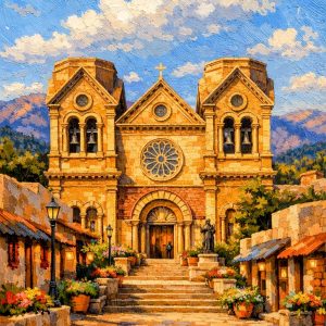 Santa Fe Marketplace MINI_Bascillica 12’X12″-Digital CANVAS PRINT- Product Image: MINI_Bascillica 12’X12″-Digital CANVAS PRINT-
