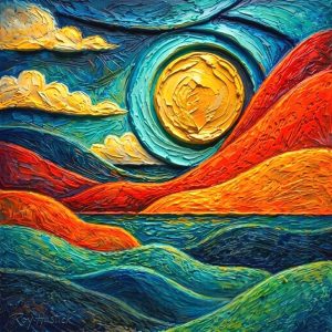 Santa Fe Marketplace MINI_Radiant Desert Twilight 12’X12″ -DIGITAL CANVAS PRINT- Product Image: MINI_Radiant Desert Twilight 12’X12″ -DIGITAL CANVAS PRINT-