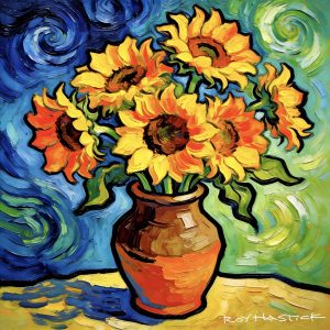 Santa Fe Marketplace MINI_Sunflower Inspired 12’X12″-Digital CANVAS PRINT- Product Image: MINI_Sunflower Inspired 12’X12″-Digital CANVAS PRINT-