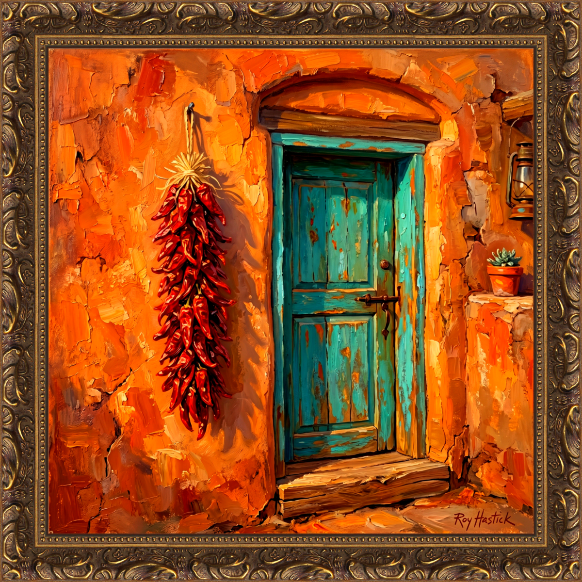 Santa Fe Marketplace MINI_Santa Fe Turquoise Door 12’X12″-DIGITAL CANVAS PRINT- Product Image: MINI_Santa Fe Turquoise Door 12’X12″-DIGITAL CANVAS PRINT-