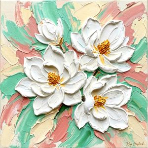 Santa Fe Marketplace MINI_Cloud Dancer Blossoms 12’X12″-Digital CANVAS PRINT- Product Image: MINI_Cloud Dancer Blossoms 12’X12″-Digital CANVAS PRINT-