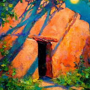 Santa Fe Marketplace Adobe Twilight Shadows 12’X12″ – Digital CANVAS PRINT- Product Image: Adobe Twilight Shadows 12’X12″ – Digital CANVAS PRINT-