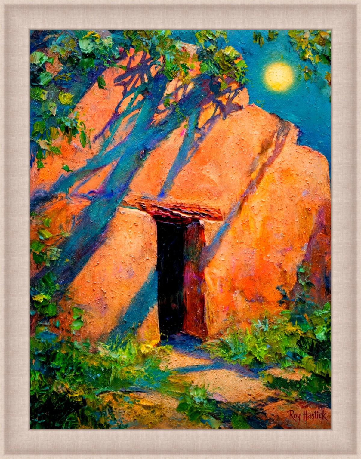 Santa Fe Marketplace Adobe Twilight Shadows 12’X12″ – Digital CANVAS PRINT- Product Image: Adobe Twilight Shadows 12’X12″ – Digital CANVAS PRINT-
