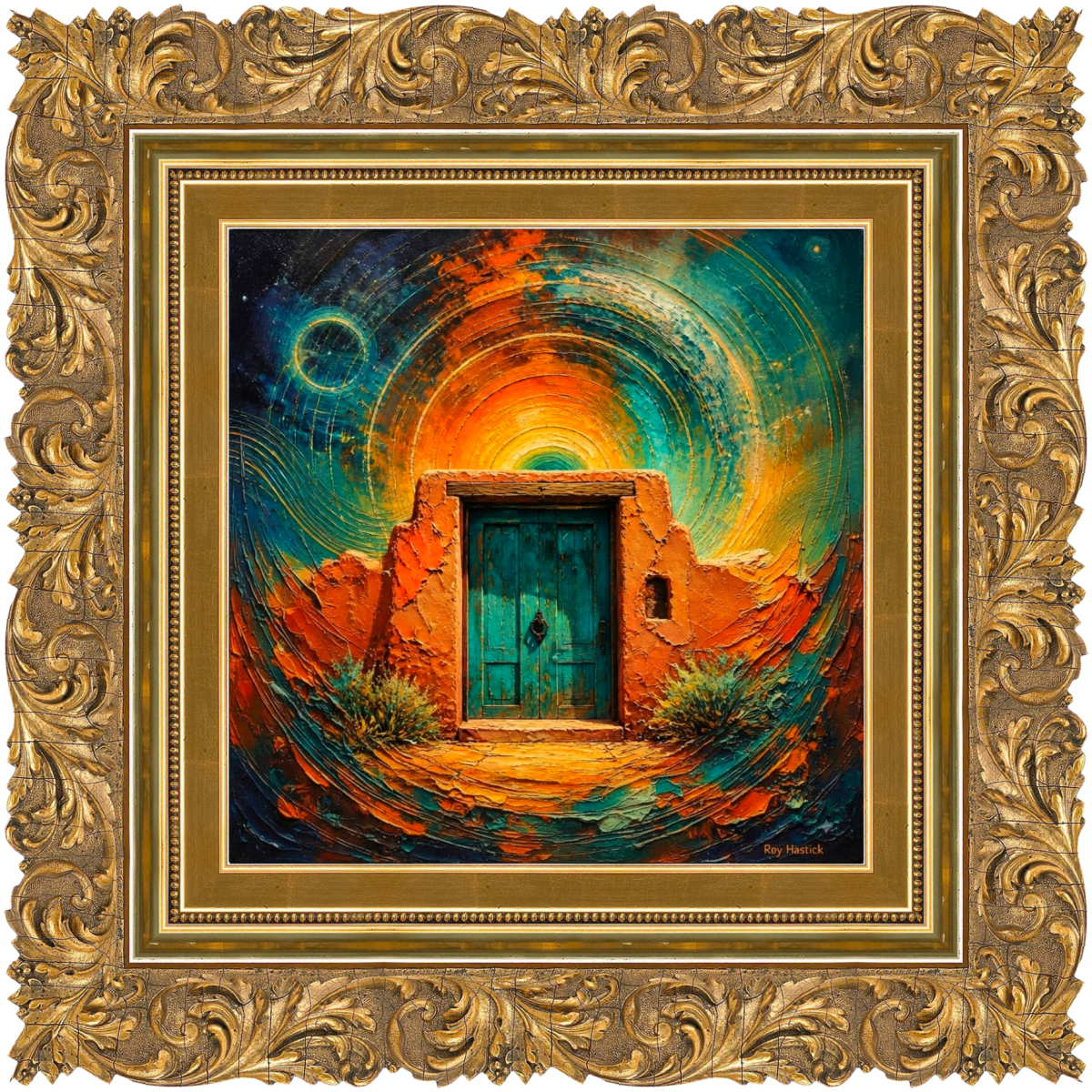 Santa Fe Marketplace MINI_Portal of the High Desert 12’X12″-Digital CANVAS PRINT- Product Image: MINI_Portal of the High Desert 12’X12″-Digital CANVAS PRINT-