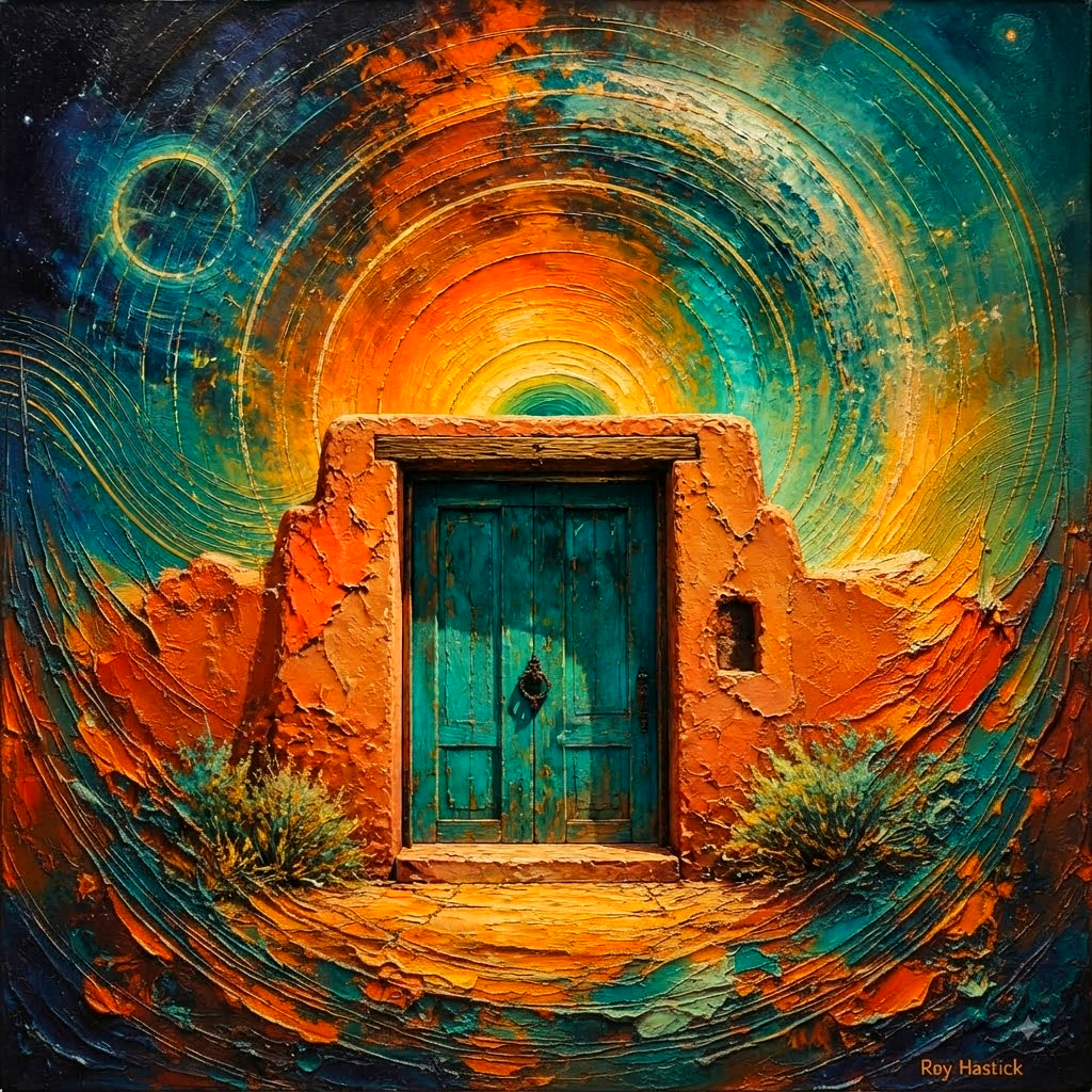 Santa Fe Marketplace MINI_Portal of the High Desert 12’X12″-Digital CANVAS PRINT- Product Image: MINI_Portal of the High Desert 12’X12″-Digital CANVAS PRINT-