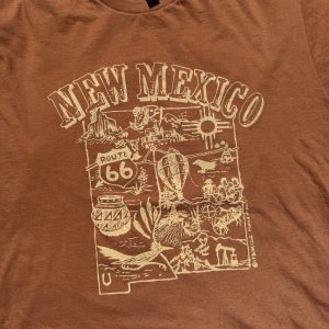 Santa Fe Marketplace Rustic Map Product Image: Rustic Map