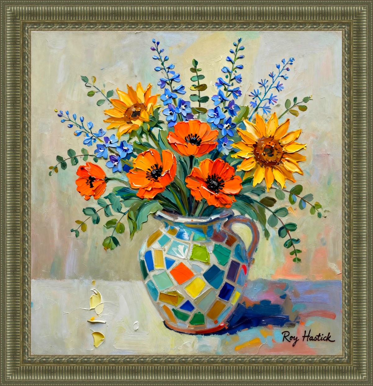 Santa Fe Marketplace MINI_Solaris Mosaic Symphony 12’X12″ – Digital CANVAS PRINT- Product Image: MINI_Solaris Mosaic Symphony 12’X12″ – Digital CANVAS PRINT-