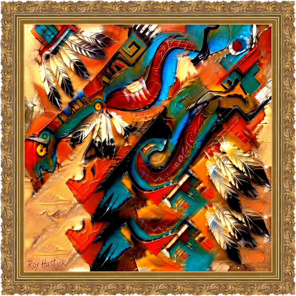 Santa Fe Marketplace MINI_Whispers of the Zuni Horizon 12″X12″ -Digital Original Print Product Image: MINI_Whispers of the Zuni Horizon 12″X12″ -Digital Original Print