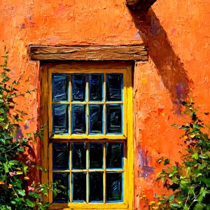 Santa Fe Marketplace Southwest Adobe Window 12’X12″- Digital CANVAS PRINT- Product Image: Southwest Adobe Window 12’X12″- Digital CANVAS PRINT-
