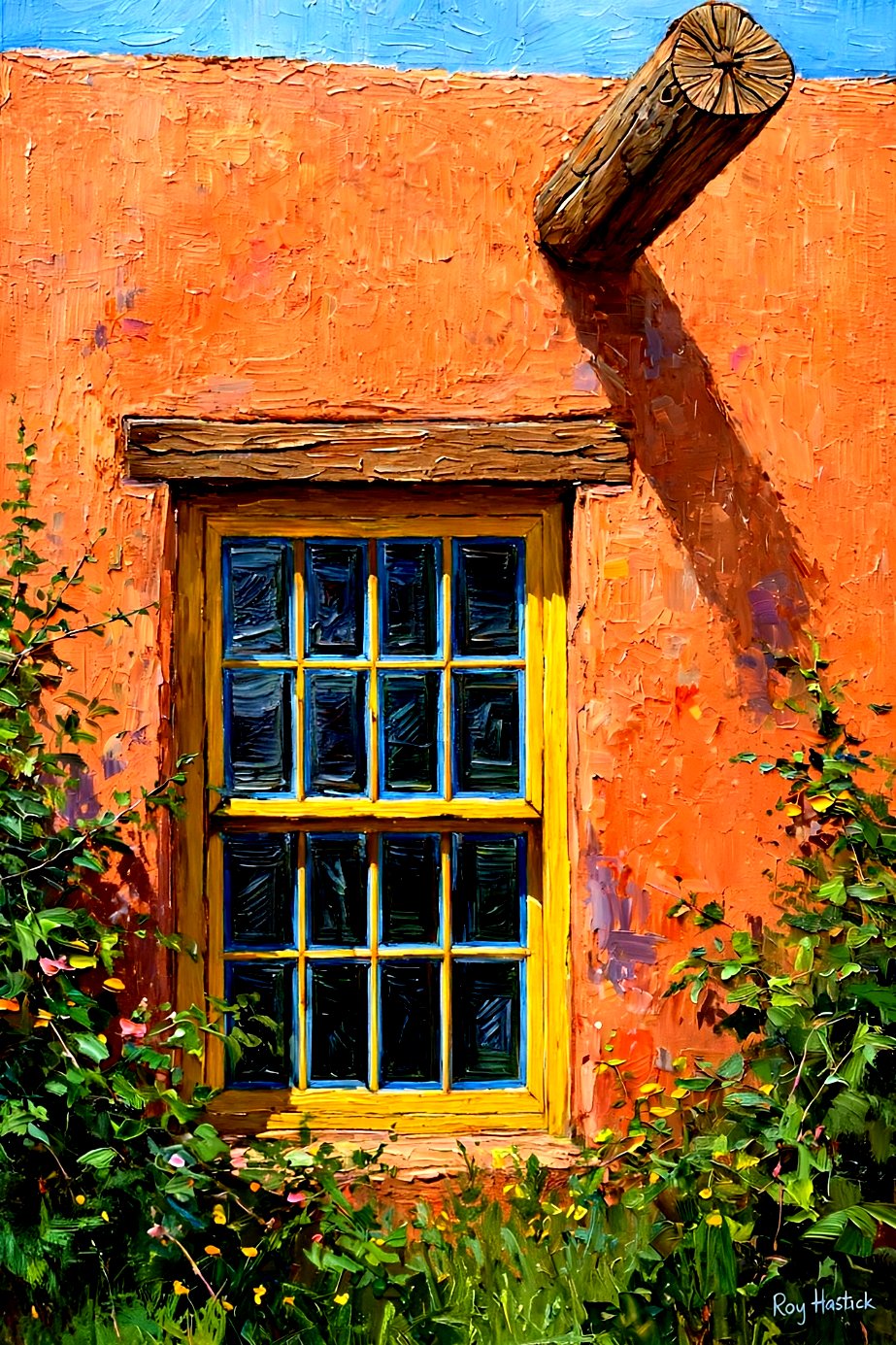 Santa Fe Marketplace Southwest Adobe Window 12’X12″- Digital CANVAS PRINT- Product Image: Southwest Adobe Window 12’X12″- Digital CANVAS PRINT-