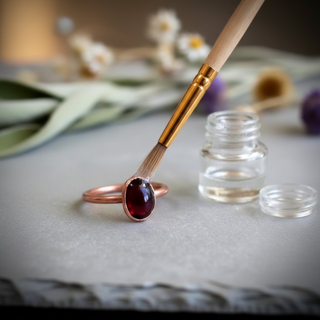 Santa Fe Marketplace Jewelry Lacquer Protection for Blackbird & Sage Product Image: Jewelry Lacquer Protection for Blackbird & Sage