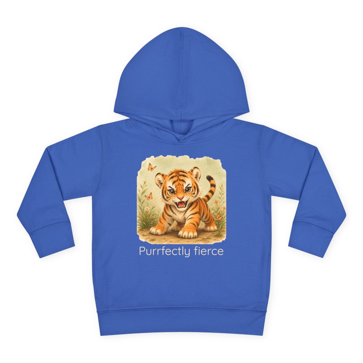 Santa Fe Marketplace Tiger Toddler Hoodie — Gender Neutral Sweatshirt Product Image: Tiger Toddler Hoodie — Gender Neutral Sweatshirt