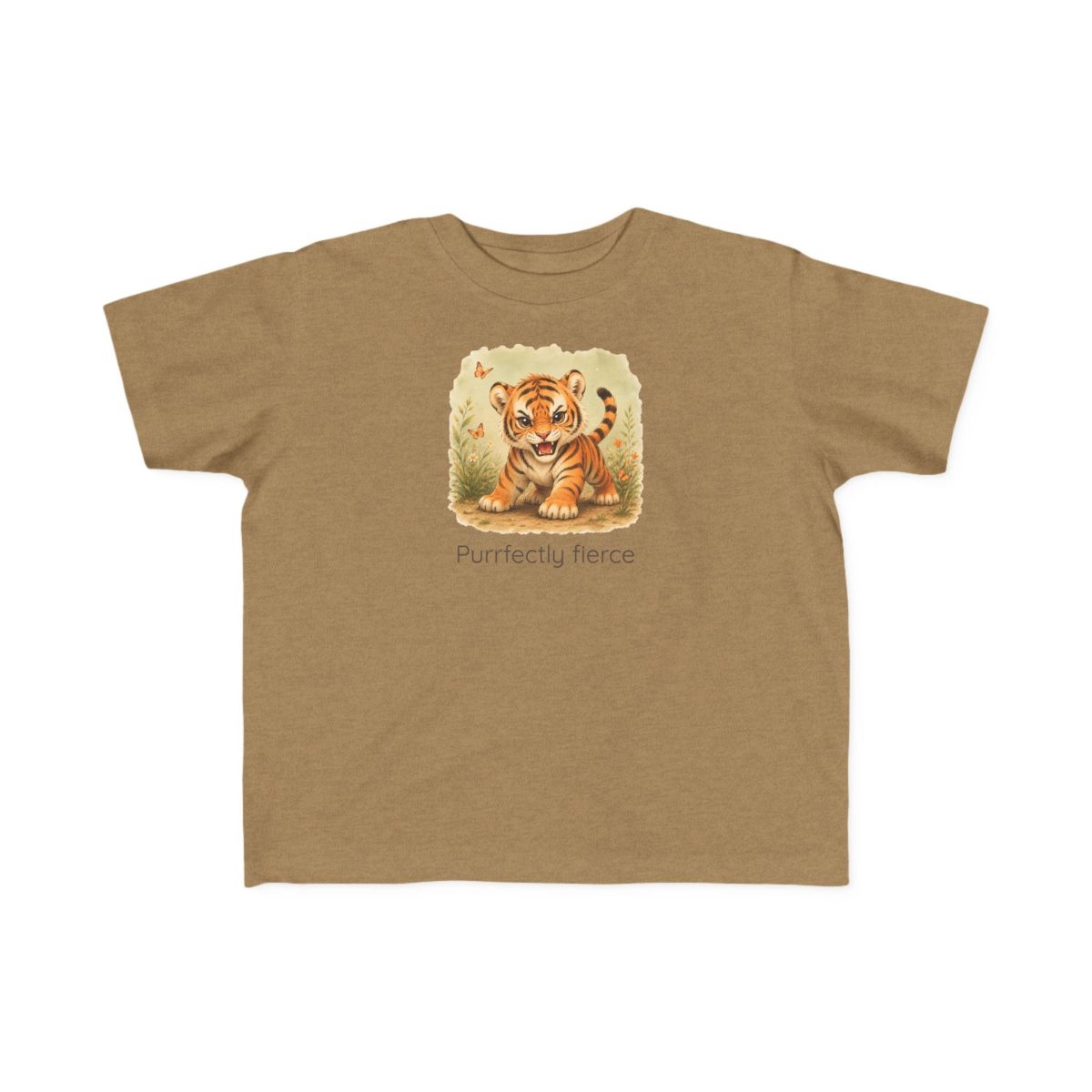 Santa Fe Marketplace Tiger Toddler T-Shirt — Gender Neutral Animal Tee Product Image: Tiger Toddler T-Shirt — Gender Neutral Animal Tee