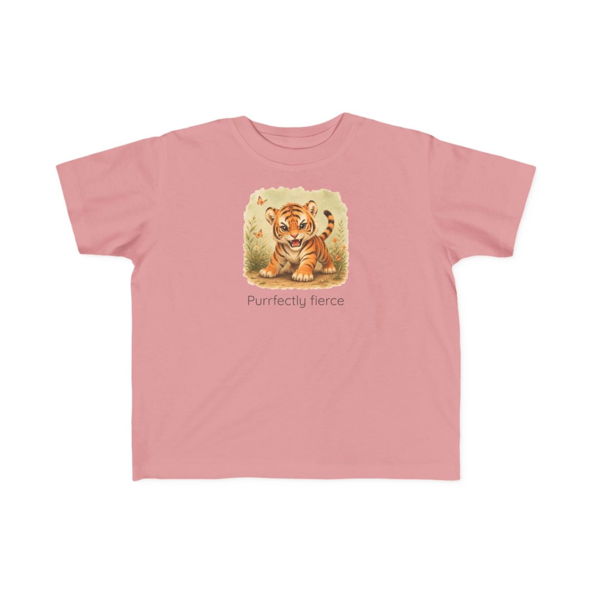 Santa Fe Marketplace Tiger Toddler T-Shirt — Gender Neutral Animal Tee Product Image: Tiger Toddler T-Shirt — Gender Neutral Animal Tee