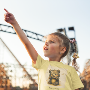Santa Fe Marketplace Bear Toddler T-Shirt — Gender Neutral Animal Tee Product Image: Bear Toddler T-Shirt — Gender Neutral Animal Tee