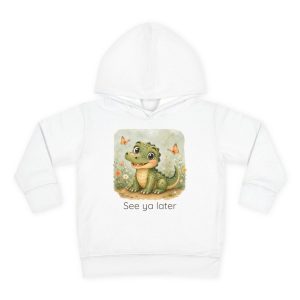 Santa Fe Marketplace Alligator Toddler Hoodie — Gender Neutral Sweatshirt Product Image: Alligator Toddler Hoodie — Gender Neutral Sweatshirt