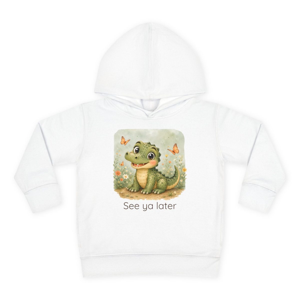 Santa Fe Marketplace Alligator Toddler Hoodie — Gender Neutral Sweatshirt Product Image: Alligator Toddler Hoodie — Gender Neutral Sweatshirt