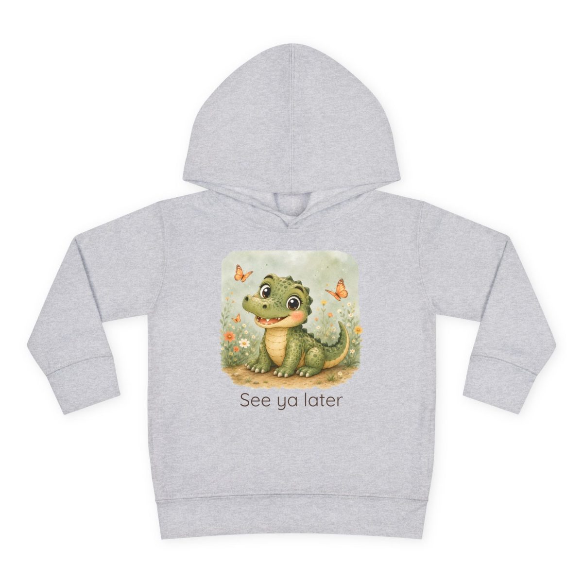 Santa Fe Marketplace Alligator Toddler Hoodie — Gender Neutral Sweatshirt Product Image: Alligator Toddler Hoodie — Gender Neutral Sweatshirt