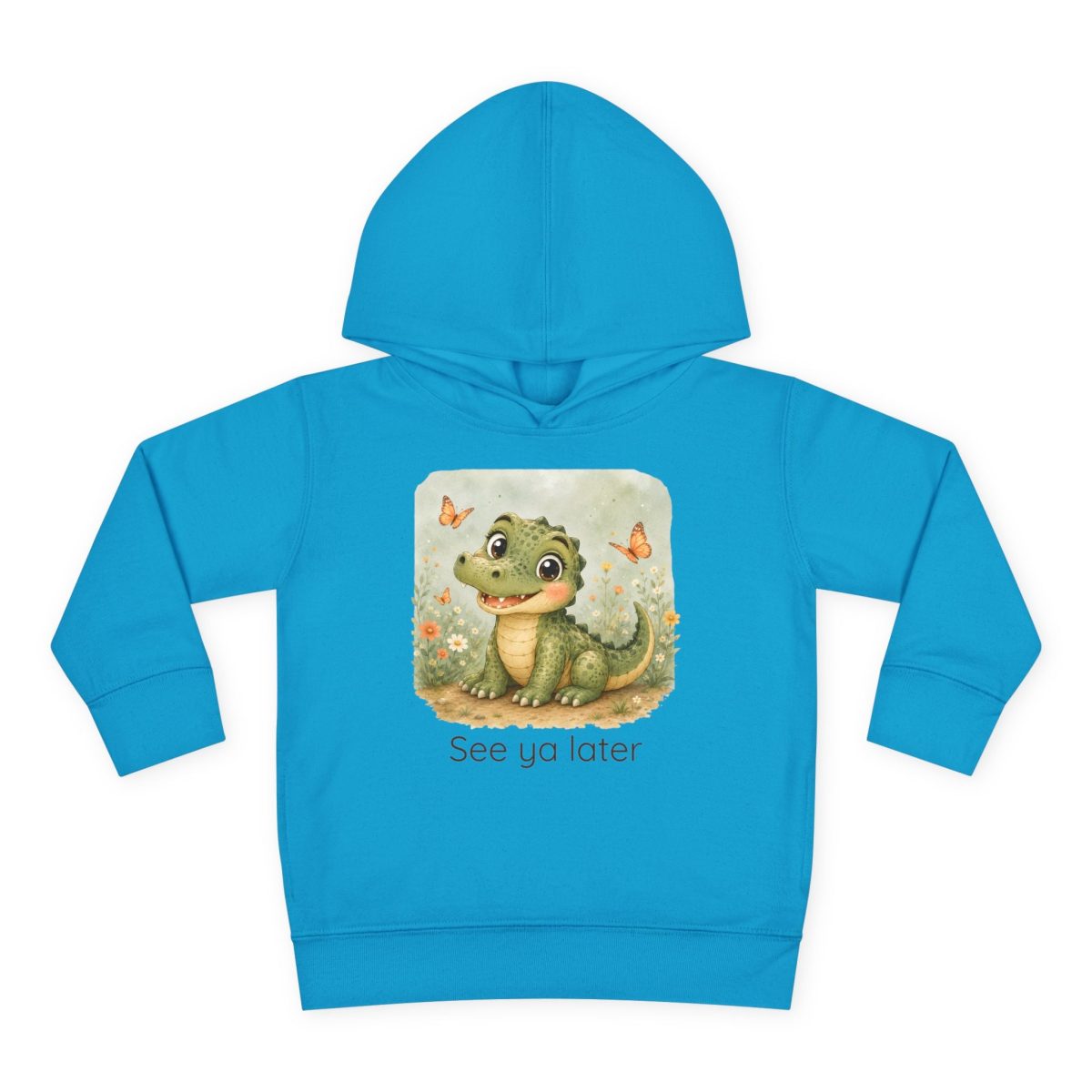 Santa Fe Marketplace Alligator Toddler Hoodie — Gender Neutral Sweatshirt Product Image: Alligator Toddler Hoodie — Gender Neutral Sweatshirt