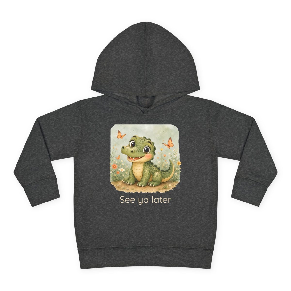 Santa Fe Marketplace Alligator Toddler Hoodie — Gender Neutral Sweatshirt Product Image: Alligator Toddler Hoodie — Gender Neutral Sweatshirt