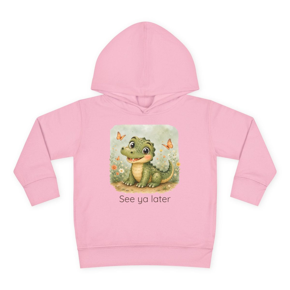 Santa Fe Marketplace Alligator Toddler Hoodie — Gender Neutral Sweatshirt Product Image: Alligator Toddler Hoodie — Gender Neutral Sweatshirt
