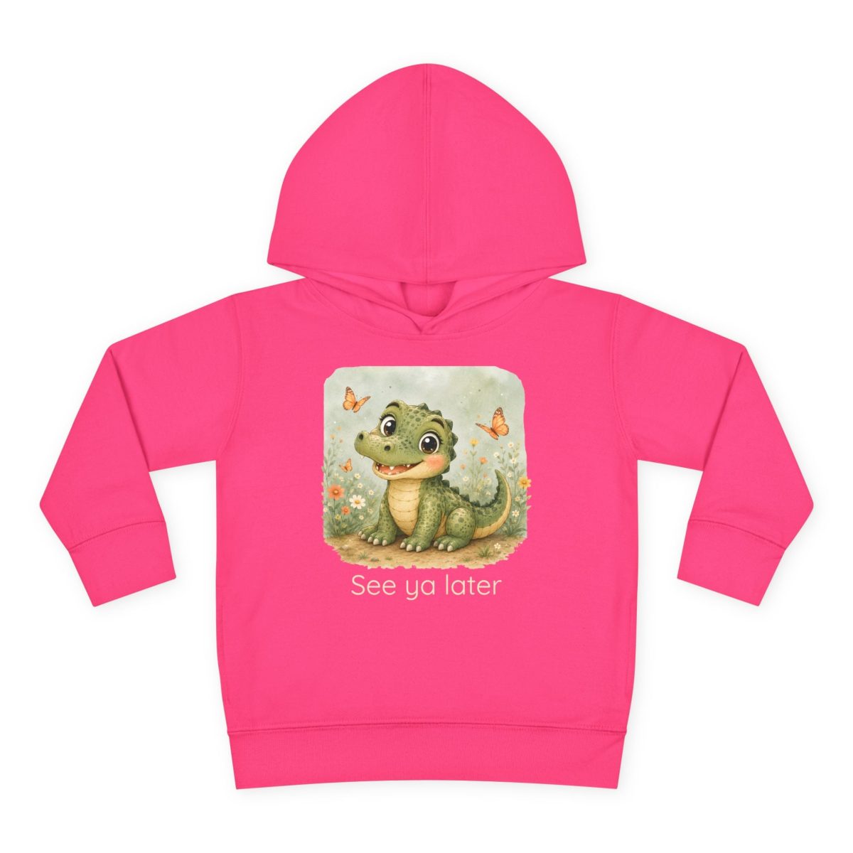 Santa Fe Marketplace Alligator Toddler Hoodie — Gender Neutral Sweatshirt Product Image: Alligator Toddler Hoodie — Gender Neutral Sweatshirt