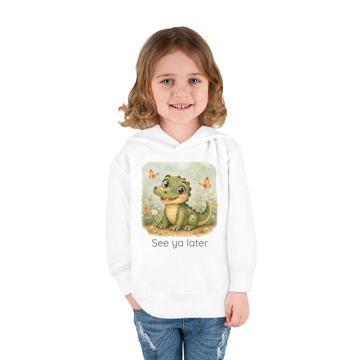 Santa Fe Marketplace Alligator Toddler Hoodie — Gender Neutral Sweatshirt Product Image: Alligator Toddler Hoodie — Gender Neutral Sweatshirt