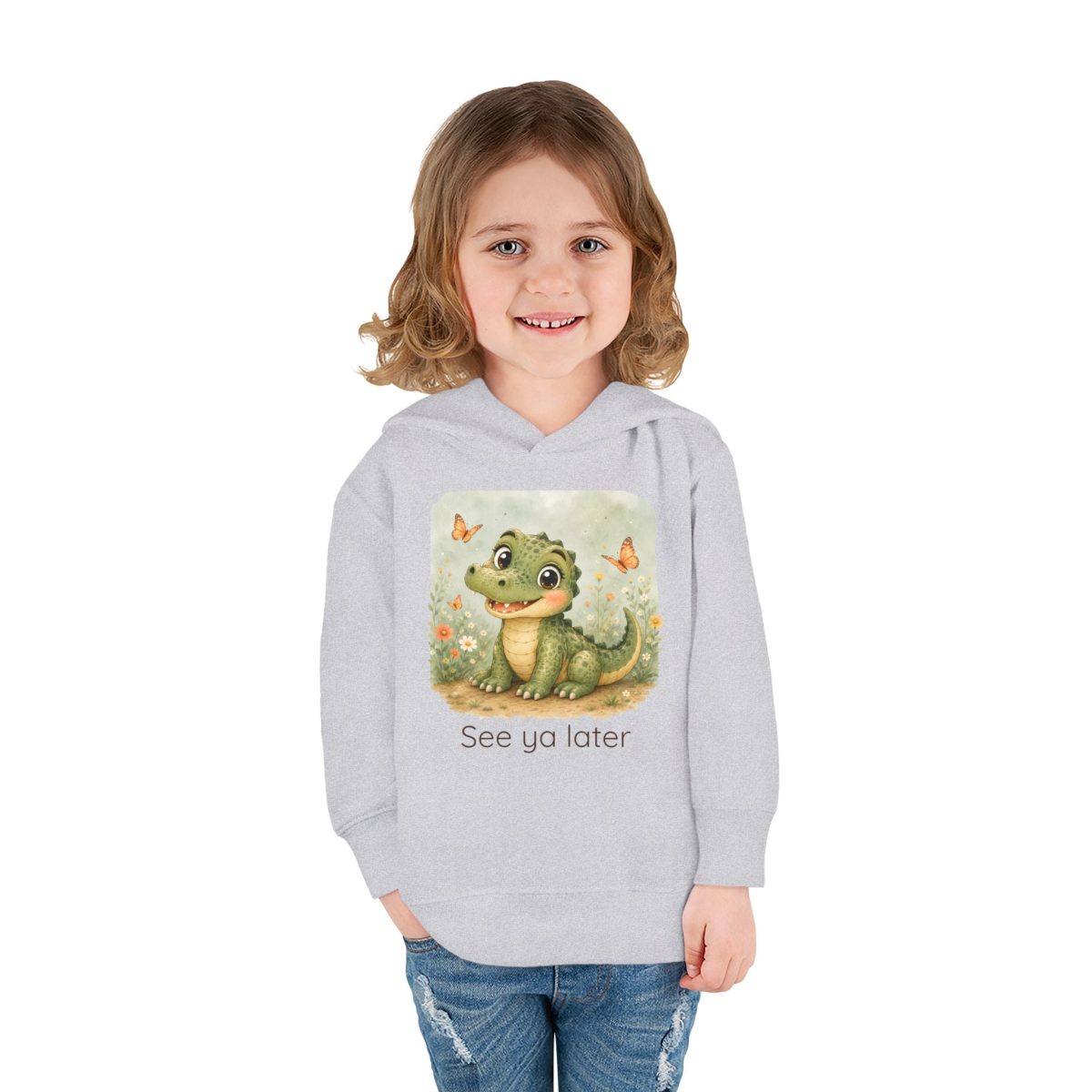 Santa Fe Marketplace Alligator Toddler Hoodie — Gender Neutral Sweatshirt Product Image: Alligator Toddler Hoodie — Gender Neutral Sweatshirt