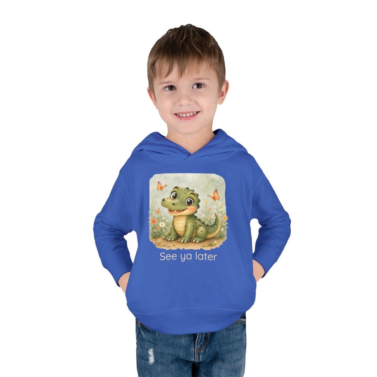 Santa Fe Marketplace Alligator Toddler Hoodie — Gender Neutral Sweatshirt Product Image: Alligator Toddler Hoodie — Gender Neutral Sweatshirt