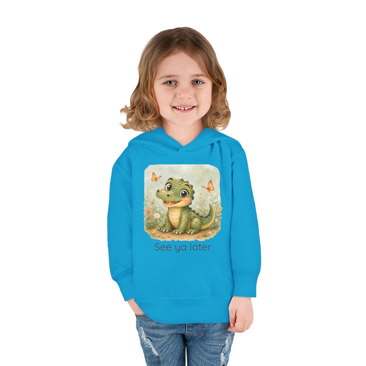 Santa Fe Marketplace Alligator Toddler Hoodie — Gender Neutral Sweatshirt Product Image: Alligator Toddler Hoodie — Gender Neutral Sweatshirt