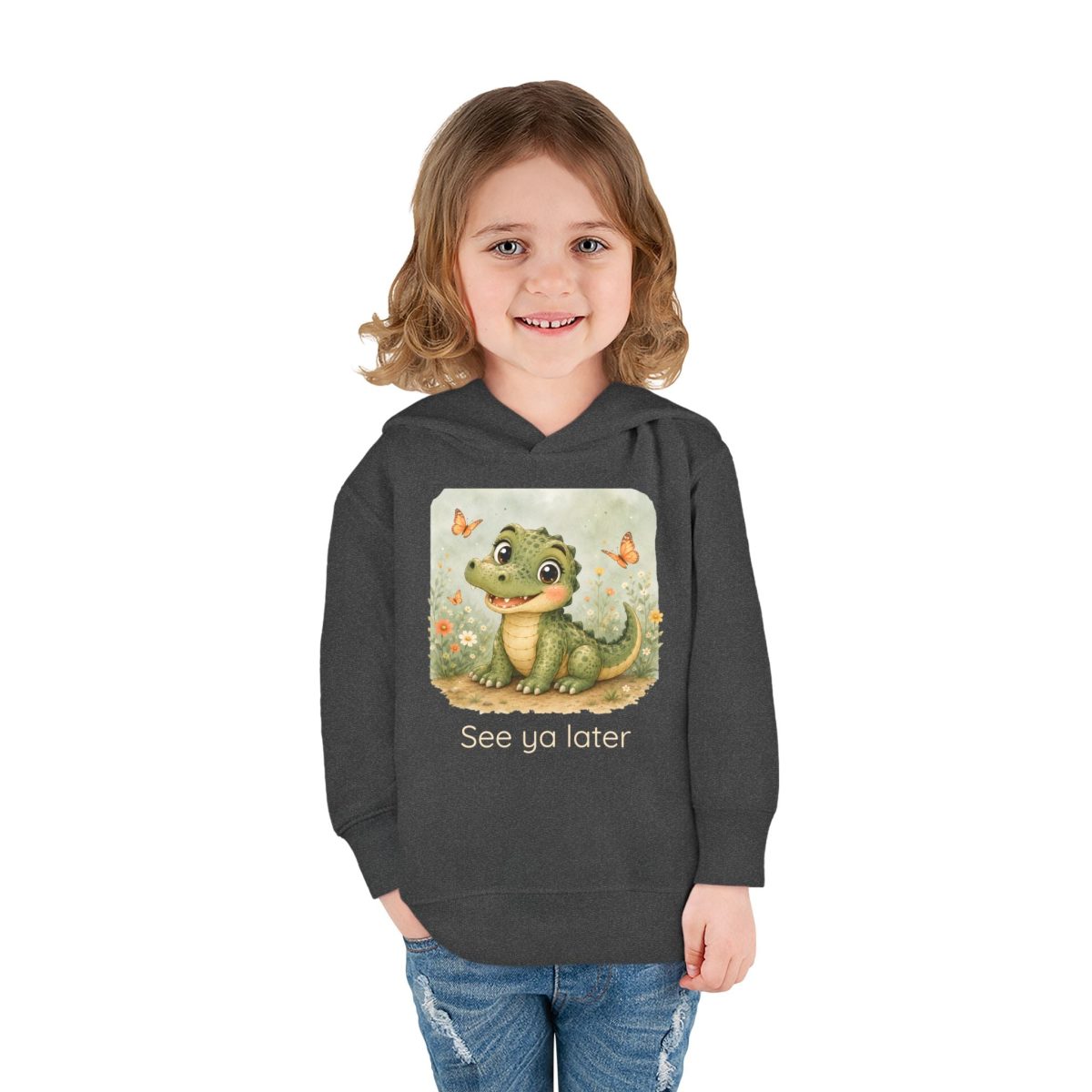 Santa Fe Marketplace Alligator Toddler Hoodie — Gender Neutral Sweatshirt Product Image: Alligator Toddler Hoodie — Gender Neutral Sweatshirt