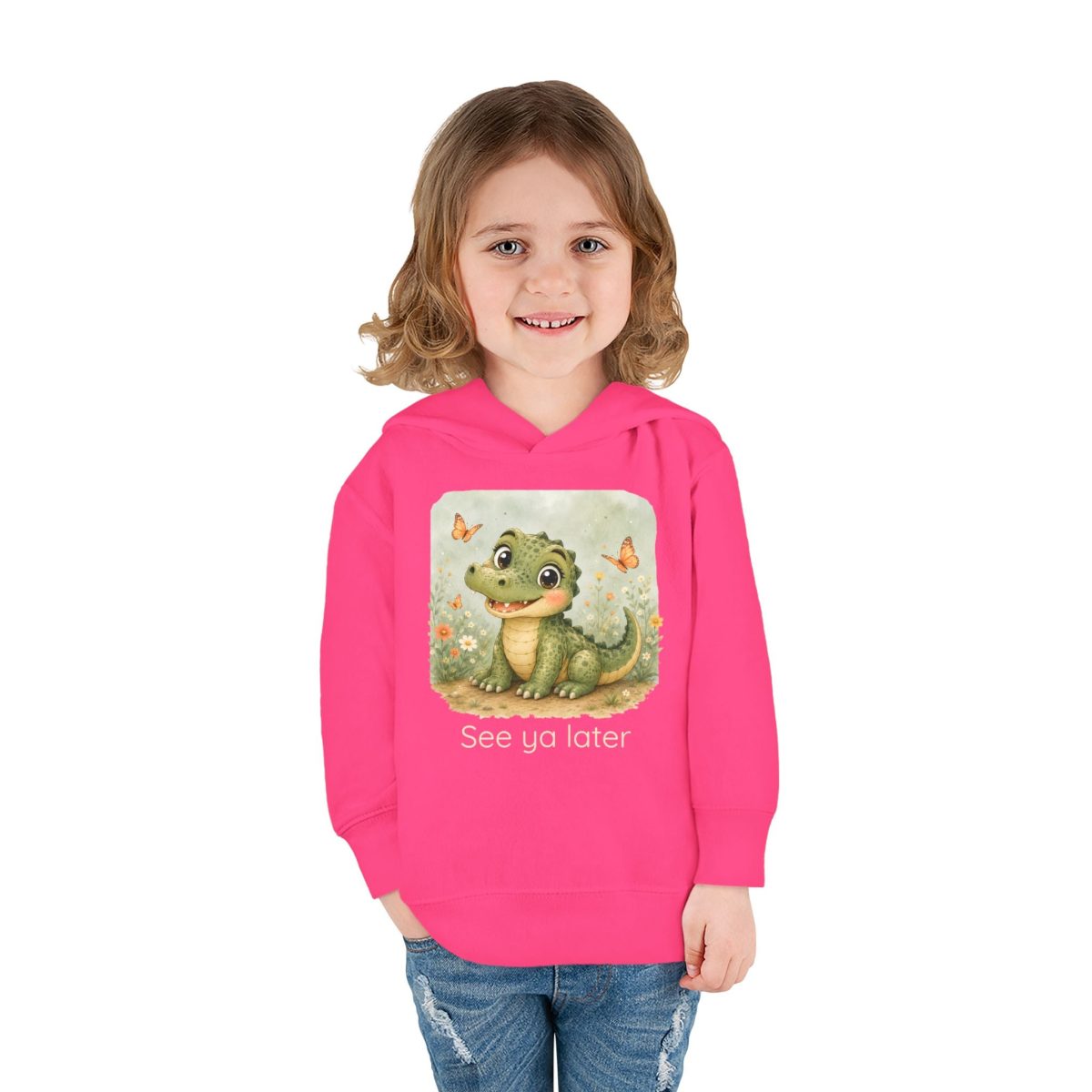 Santa Fe Marketplace Alligator Toddler Hoodie — Gender Neutral Sweatshirt Product Image: Alligator Toddler Hoodie — Gender Neutral Sweatshirt
