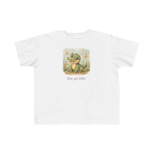 Santa Fe Marketplace Alligator Toddler T-Shirt — Gender Neutral ReptileTee Product Image: Alligator Toddler T-Shirt — Gender Neutral ReptileTee