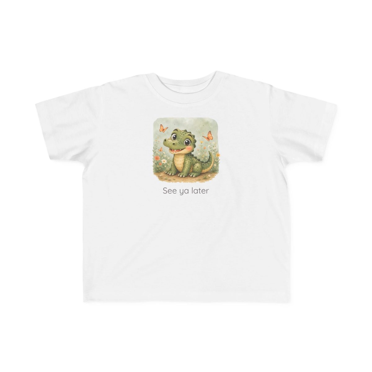 Santa Fe Marketplace Alligator Toddler T-Shirt — Gender Neutral ReptileTee Product Image: Alligator Toddler T-Shirt — Gender Neutral ReptileTee