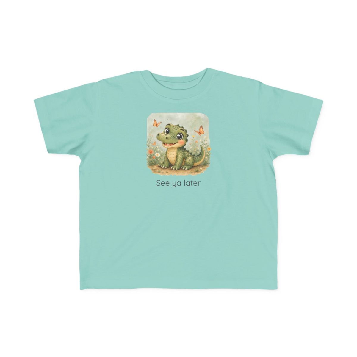 Santa Fe Marketplace Alligator Toddler T-Shirt — Gender Neutral ReptileTee Product Image: Alligator Toddler T-Shirt — Gender Neutral ReptileTee