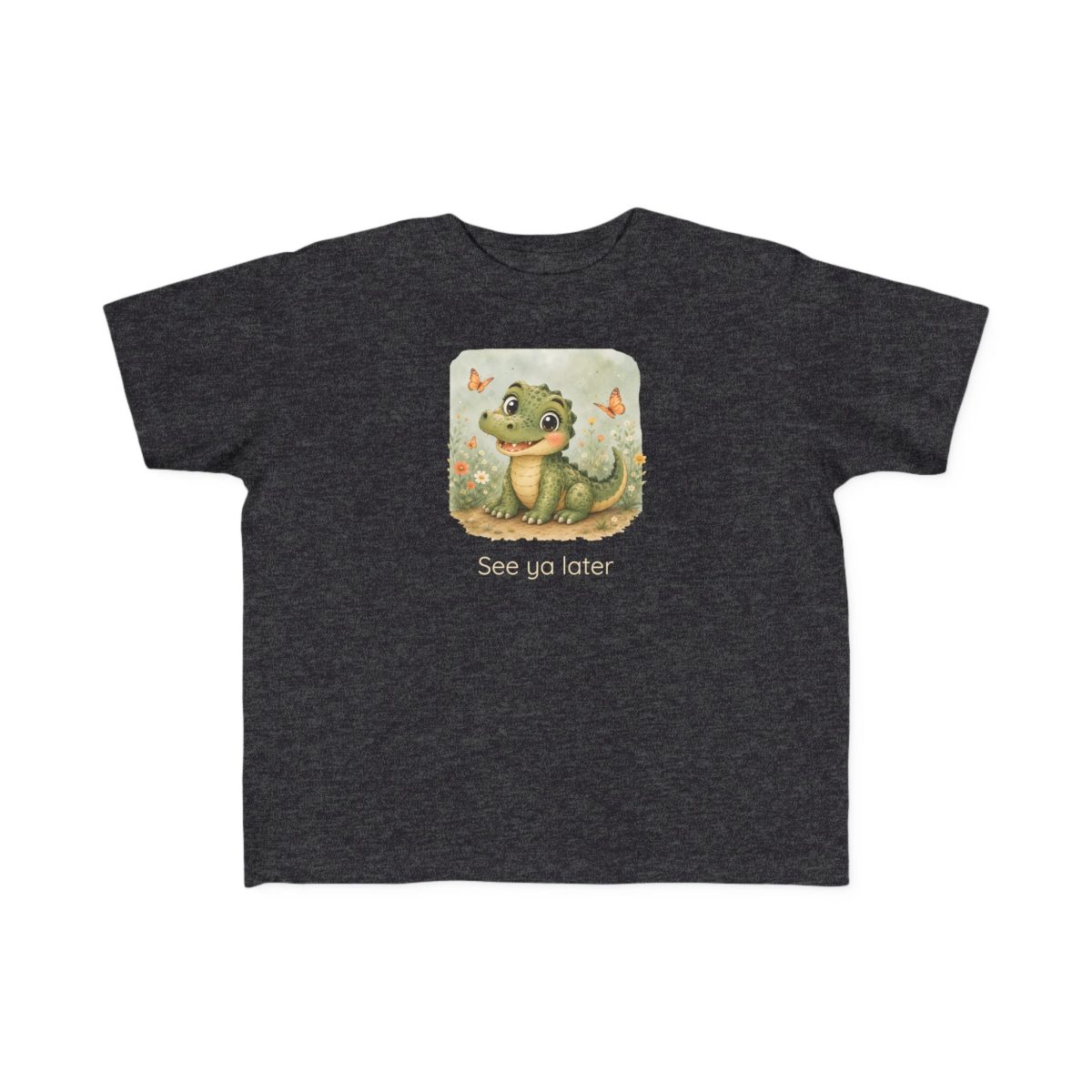 Santa Fe Marketplace Alligator Toddler T-Shirt — Gender Neutral ReptileTee Product Image: Alligator Toddler T-Shirt — Gender Neutral ReptileTee