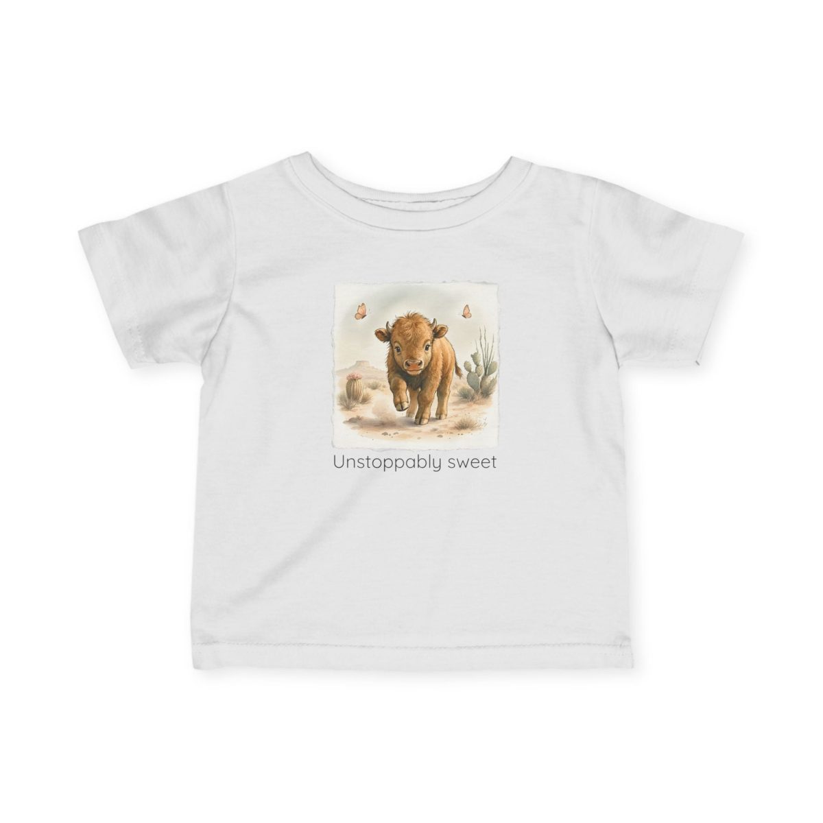 Santa Fe Marketplace Buffalo Infant T-Shirt — Cute Gender Neutral Tee Product Image: Buffalo Infant T-Shirt — Cute Gender Neutral Tee