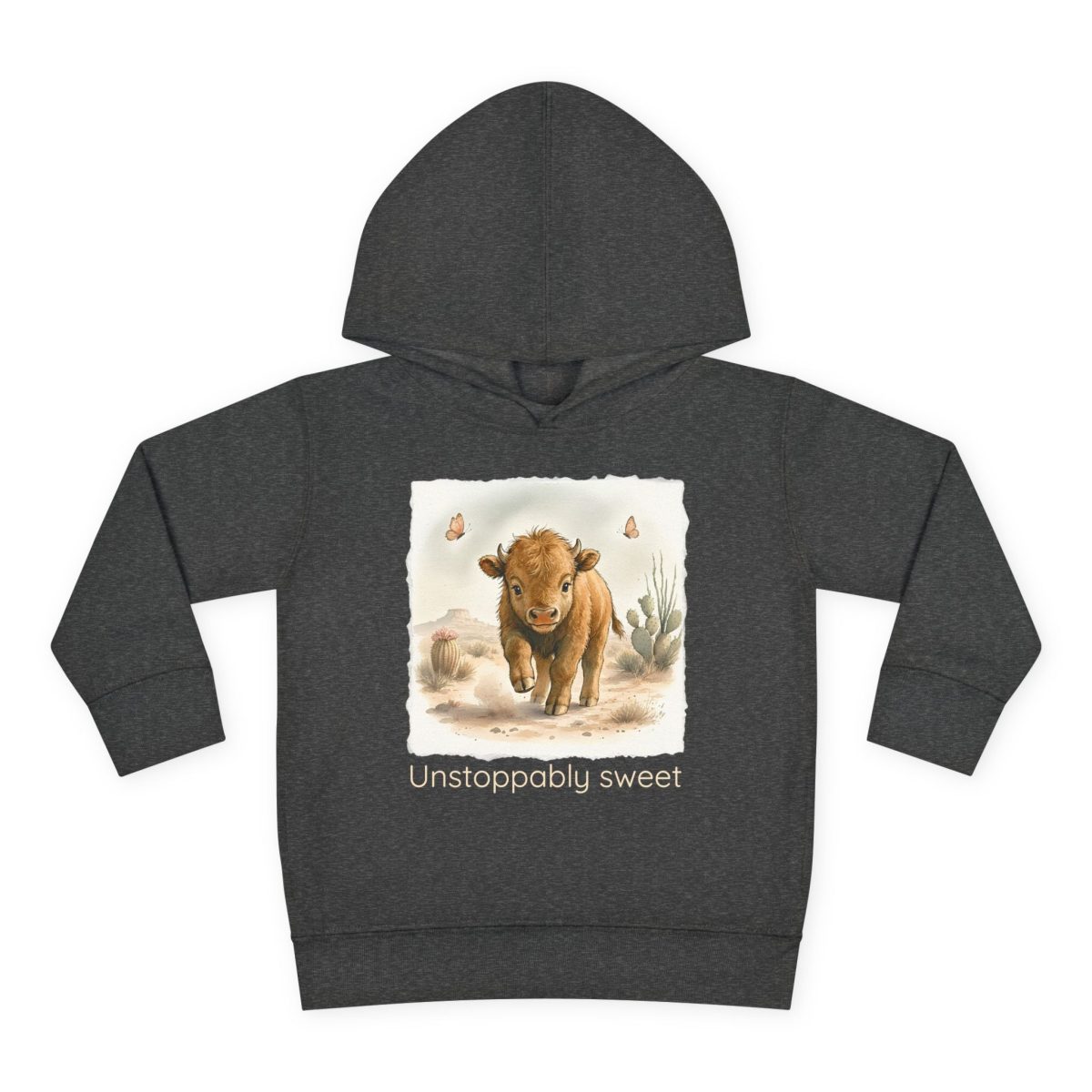 Santa Fe Marketplace Buffalo Toddler Hoodie — Gender Neutral Sweatshirt Product Image: Buffalo Toddler Hoodie — Gender Neutral Sweatshirt