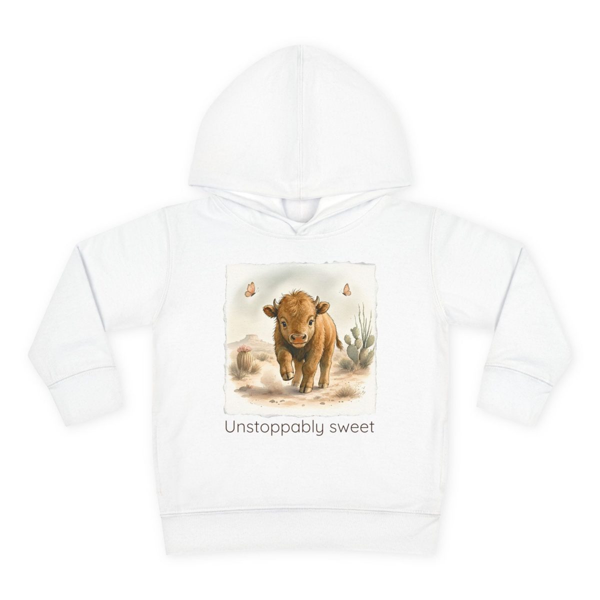Santa Fe Marketplace Buffalo Toddler Hoodie — Gender Neutral Sweatshirt Product Image: Buffalo Toddler Hoodie — Gender Neutral Sweatshirt