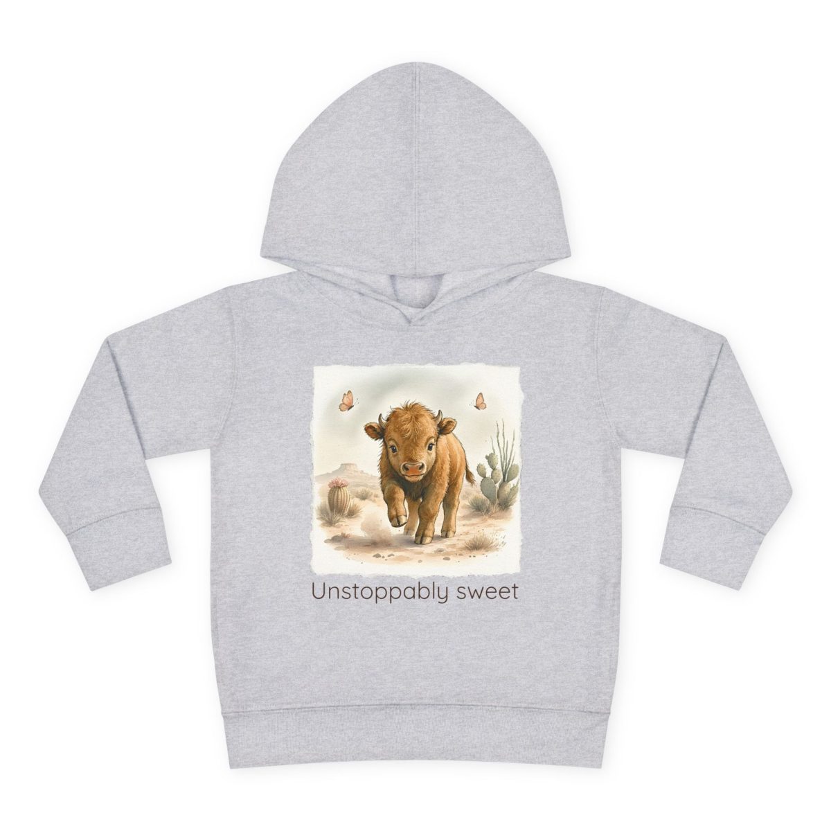 Santa Fe Marketplace Buffalo Toddler Hoodie — Gender Neutral Sweatshirt Product Image: Buffalo Toddler Hoodie — Gender Neutral Sweatshirt