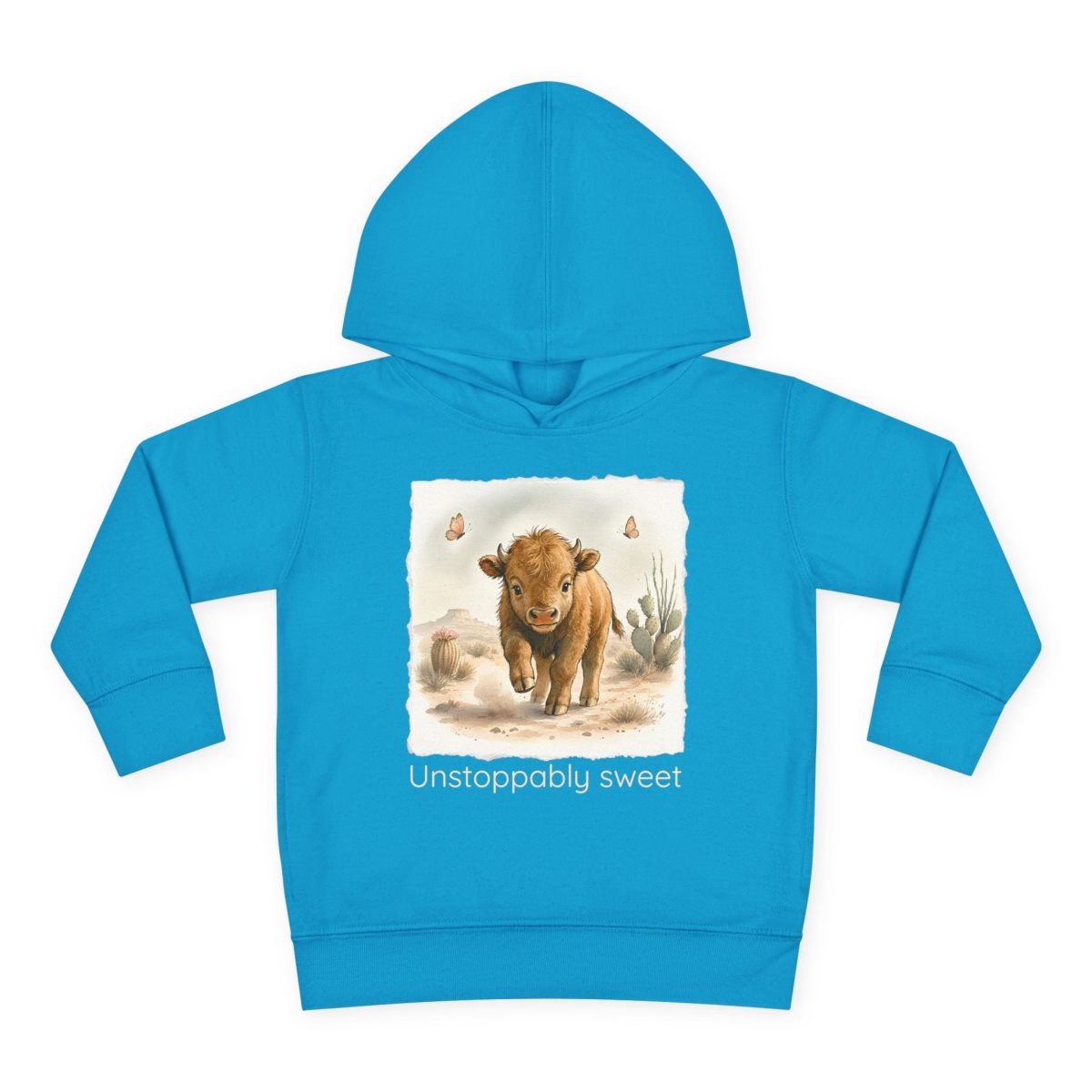 Santa Fe Marketplace Buffalo Toddler Hoodie — Gender Neutral Sweatshirt Product Image: Buffalo Toddler Hoodie — Gender Neutral Sweatshirt