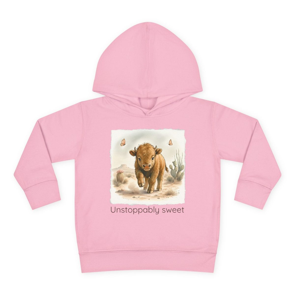 Santa Fe Marketplace Buffalo Toddler Hoodie — Gender Neutral Sweatshirt Product Image: Buffalo Toddler Hoodie — Gender Neutral Sweatshirt