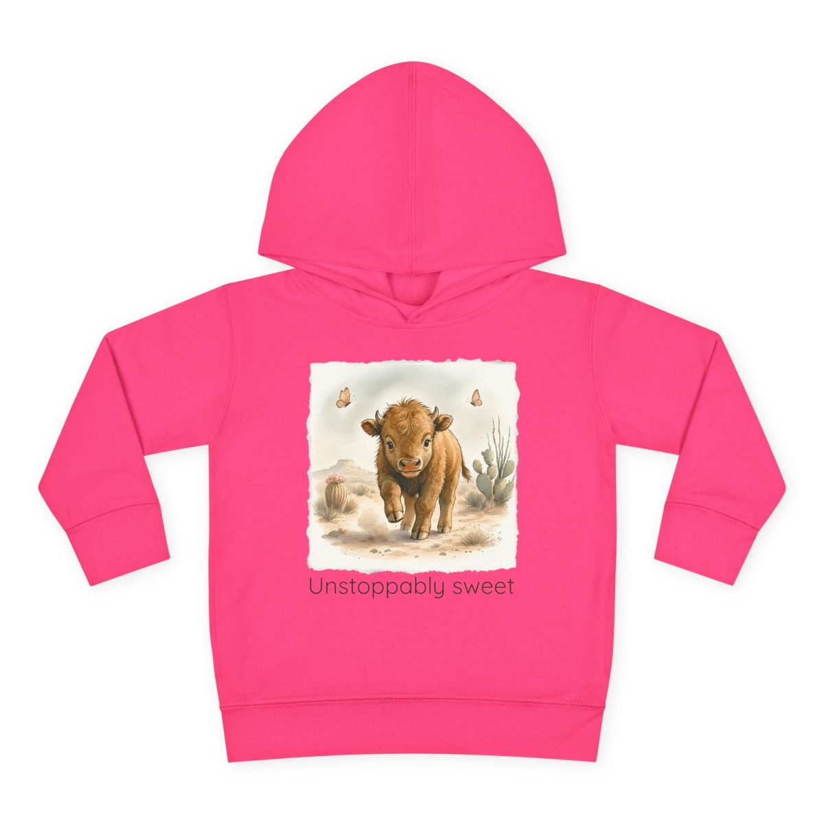 Santa Fe Marketplace Buffalo Toddler Hoodie — Gender Neutral Sweatshirt Product Image: Buffalo Toddler Hoodie — Gender Neutral Sweatshirt
