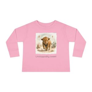 Santa Fe Marketplace Buffalo Toddler Long Sleeve Shirt — Gender Neutral Tee Product Image: Buffalo Toddler Long Sleeve Shirt — Gender Neutral Tee