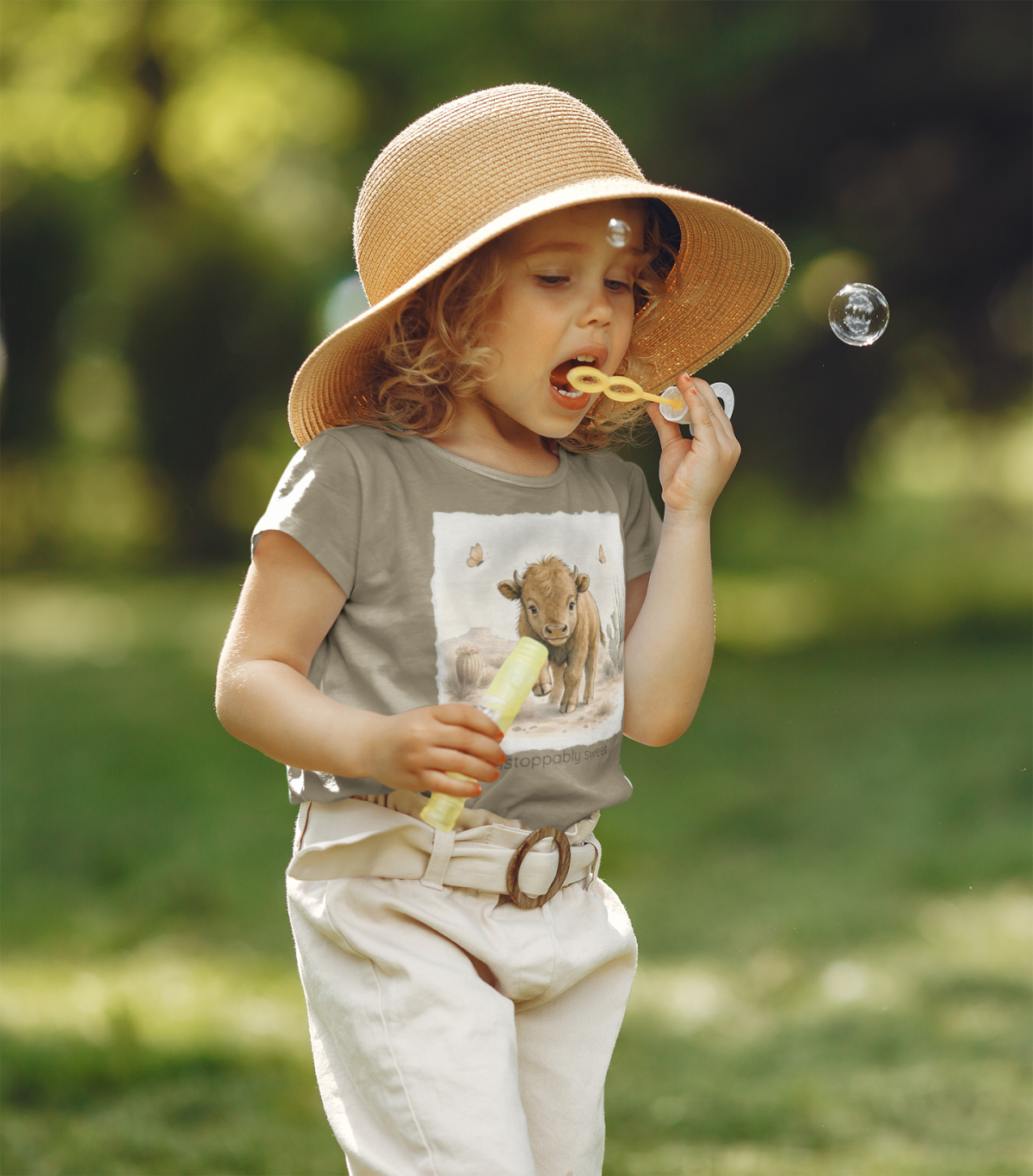 Santa Fe Marketplace Buffalo Toddler T-Shirt — Gender Neutral Animal Tee Product Image: Buffalo Toddler T-Shirt — Gender Neutral Animal Tee