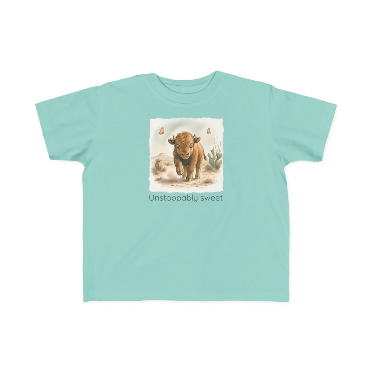 Santa Fe Marketplace Buffalo Toddler T-Shirt — Gender Neutral Animal Tee Product Image: Buffalo Toddler T-Shirt — Gender Neutral Animal Tee